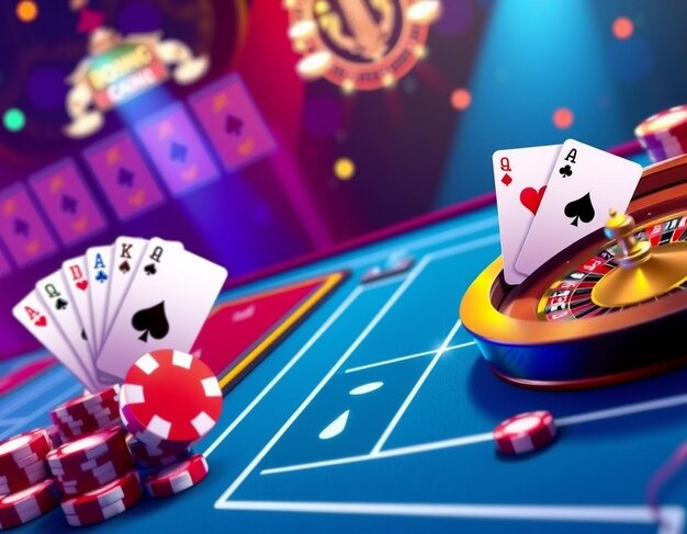 Blueprint Gaming live blackjack table on okto88 login